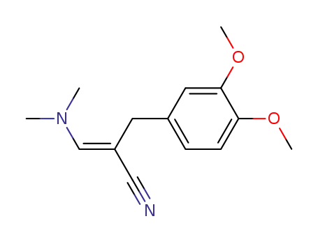 β-dimethylamino-α-3,4-dimethoxybenzylacrylonitrile