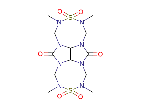 3,5,11,13-tetramethyl-8,16-dioxo-4,12-dithia-1,3,5,7,9,11,13,15-octaazatetracyclo[7.7.2.07,17.015,18]octadecane 4,4,12,12-tetraoxide