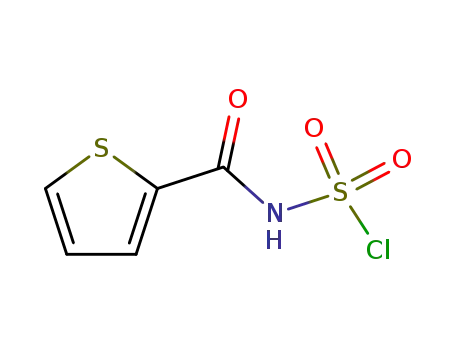 N-chlorosulfonyl-thiophene-2-carboxamide