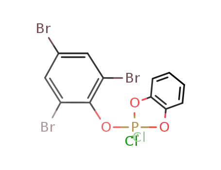 dichloro(2,4,6-tribromophenoxy)(1,2-diphenoxy)phosphorane