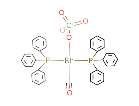 Rh(ClO4)(CO)(PPh3)2
