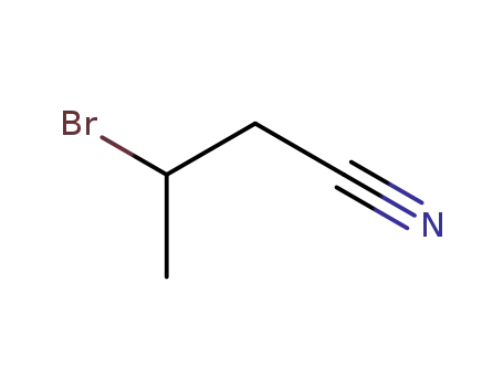 Molecular Structure of 20965-20-2 (3-BROMOBUTYRONITRILE)