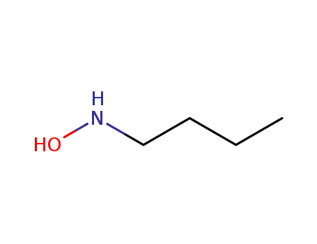 Molecular Structure of 5080-24-0 (1-Butanamine, N-hydroxy-)