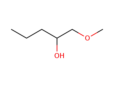 Molecular Structure of 53892-32-3 (2-Pentanol, 1-methoxy-)