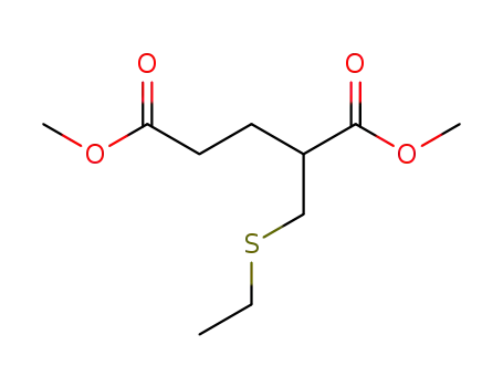 Pentanedioic acid,2-[(ethylthio)methyl]-, 1,5-dimethyl ester cas  91007-70-4