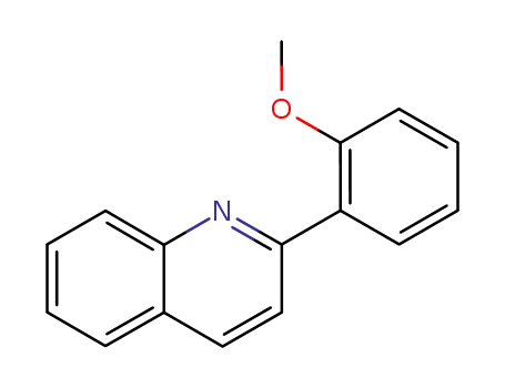 Molecular Structure of 72195-25-6 (Quinoline, 2-(2-methoxyphenyl)-)