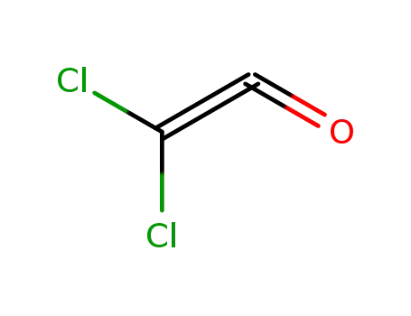 Molecular Structure of 4591-28-0 (dichloroketene)