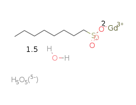 gadolinium hydroxy(octanesulfonate) sesquihydrate