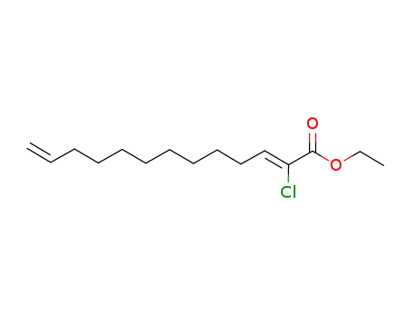 ethyl (Z)-2-chlorotrideca-2,12-dienoate