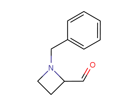 Molecular Structure of 534616-88-1 (2-Azetidinecarboxaldehyde, 1-(phenylmethyl)-)