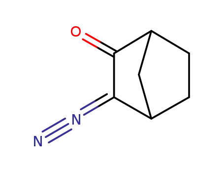 Molecular Structure of 5169-59-5 (Bicyclo[2.2.1]heptan-2-one, 3-diazo-)