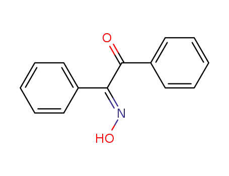 Molecular Structure of 574-15-2 ((1E)-1,2-Diphenylethane-1,2-dione 1-oxime)
