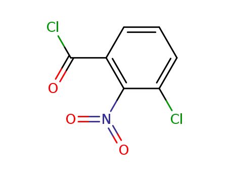 Molecular Structure of 19088-99-4 (3-chloro-2-nitrobenzoyl chloride)