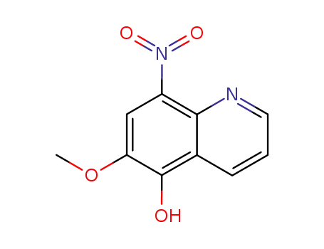 6-methoxy-8-nitro-quinolin-5-ol
