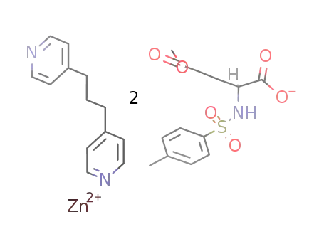 [Zn(C12H13NO6S-Me)2(1,3-bis(4-pyridyl)propane)]