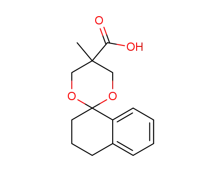5-methyl-3',4'-dihydro-2'H-spiro[1,3-dioxane-2,1'-naphthalene]-5-carboxylic acid