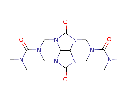 3,9-bis(N,N-dimethylcarbamoyl)-1,3,5,7,9,11-hexaazatetracyclo[9.2.1.0(5,13).0(7,12)]tetradecane-6,14-dione