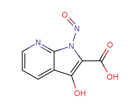 3-hydroxy-1-nitroso-1H-pyrrolo[2,3-b]pyridine-2-carboxylic acid