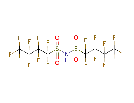 Molecular Structure of 39847-39-7 (BIS(1,1,2,2,3,3,4,4,4-NONAFLUORO-1-BUTANESULFONYL)IMIDE)