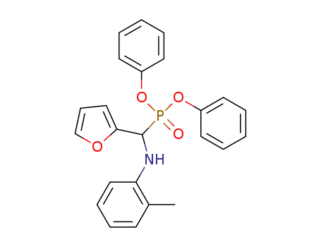 diphenyl (2-furyl)(2-methylphenylamino)methylphosphonate