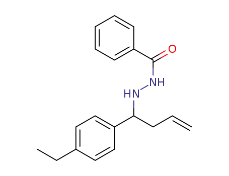N'-[1-(4-ethylphenyl)but-3-en-1-yl]benzohydrazide