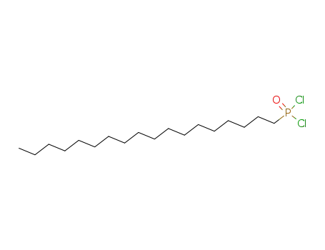 Molecular Structure of 3220-51-7 (Phosphonic dichloride,octadecyl- (8CI,9CI))
