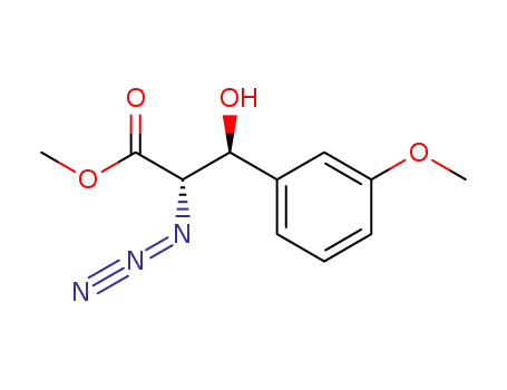 (±)-(2R,3R)-2-azido-3-hydroxy-3-(3-methoxyphenyl)propionic acid methyl ester