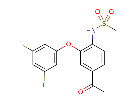4'-acetyl-2'-(2,4-difluorophenoxy)methanesulfonanilide
