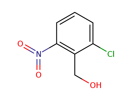 Molecular Structure of 50907-57-8 (2-Chloro-6-nitrobenzenemethanol)