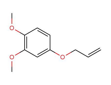 Molecular Structure of 6906-64-5 (Benzene, 1,2-dimethoxy-4-(2-propenyloxy)-)