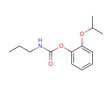 Carbamic acid, propyl-, 2-(1-methylethoxy)phenyl ester