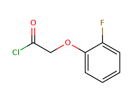 Molecular Structure of 2965-17-5 ((2-fluorophenoxy)acetyl chloride)