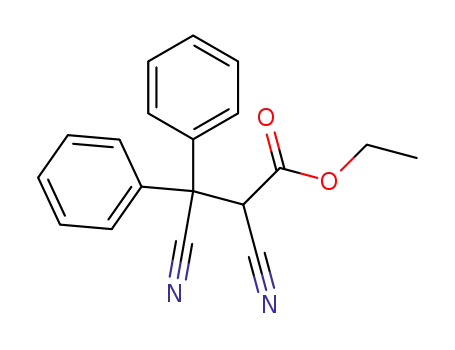 ethyl 2,3-dicyano-3,3-diphenylpropanoate