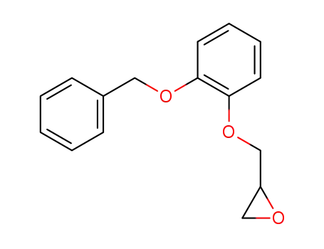 Molecular Structure of 22530-53-6 (Oxirane, [[2-(phenylmethoxy)phenoxy]methyl]-)