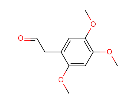 Molecular Structure of 22973-79-1 ((2,4,5-TRIMETHOXYPHENYL)ACETALDEHYDE)