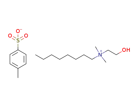 N-(2-hydroxyethyl)-N,N-dimethyloctane-1-aminium 4-methylbenzenesulphonate