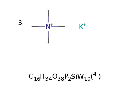 γ-(tetramethylammonium)3K[SiW10O36(OPC8H17)2]
