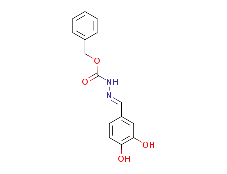 (E)-benzyl 2-(3,4-dihydroxybenzylidene)hydrazinecarboxylate