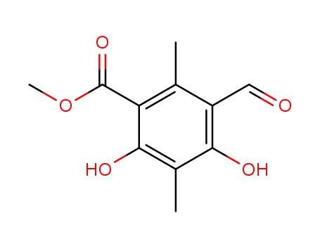 3-포밀-4,6-디히드록시-2,5-디메틸벤조산 메틸 에스테르