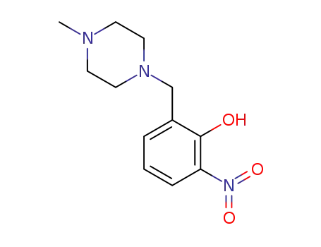 2-((4-methylpiperazin-1-yl)methyl)-6-nitrophenol