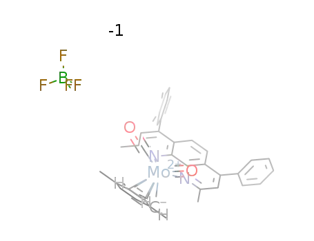 [(η5-4,7-Me2C9H5)-Mo(CO)2(2,9-Me2-4,7-Ph2-phen)][BF4]