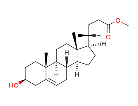 Molecular Structure of 20231-57-6 (5-Cholenic acid-3beta-ol methyl ester,3-methyl ether)