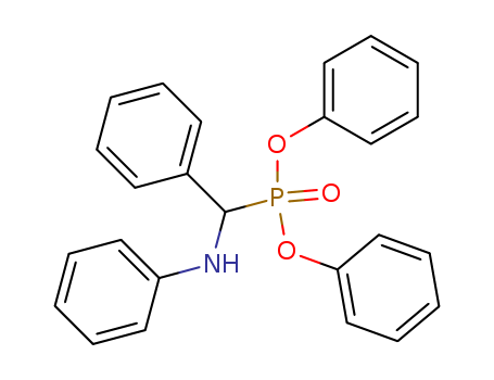 N-(diphenoxyphosphoryl-phenyl-methyl)aniline cas  3360-68-7