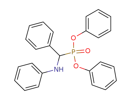 Phosphonic acid, [phenyl(phenylamino)methyl]-, diphenyl ester