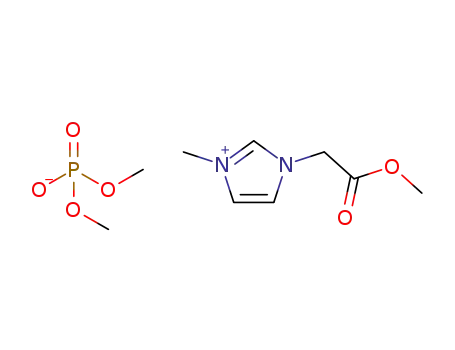 1-(2-methoxy-2-oxoethyl)-3-methylimidazolium dimethyl phosphate