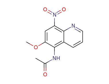 N-(6-methoxy-8-nitro-[5]quinolyl)-acetamide
