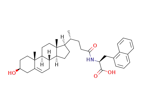 N-(3β-hydroxy-Δ5-cholen-24-oyl)-L-3-(α-naphthyl)alanine