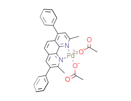 (2,9-dimethyl-4,7-diphenyl-1,10-phenanthroline)-palladium(II) acetate
