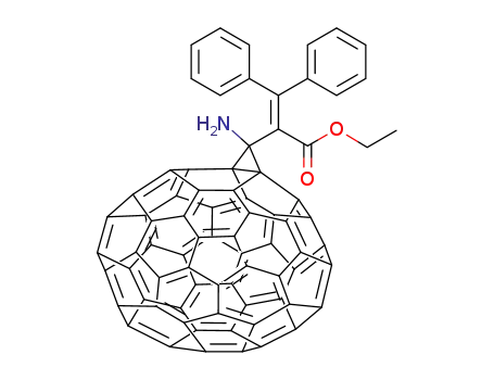 1’-amino-1’-ethyl(diphenylmethylidene)acetyl-(60-Ih)[5,6]fullero[2’,3’:1,9]cyclopropane