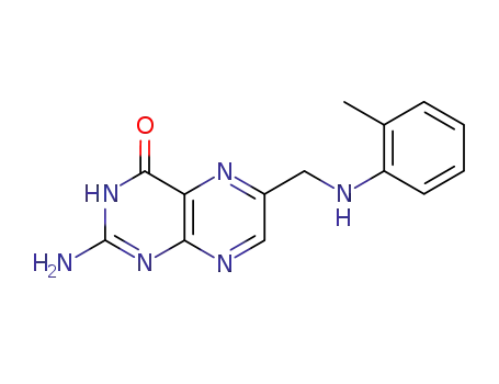2-amino-6-o-toluidinomethyl-3H-pteridin-4-one